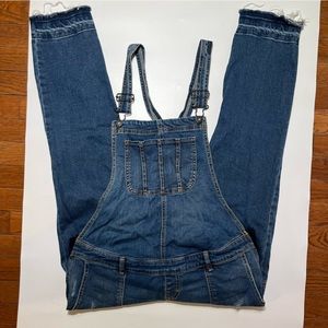Indigo Blue medium maternity overalls